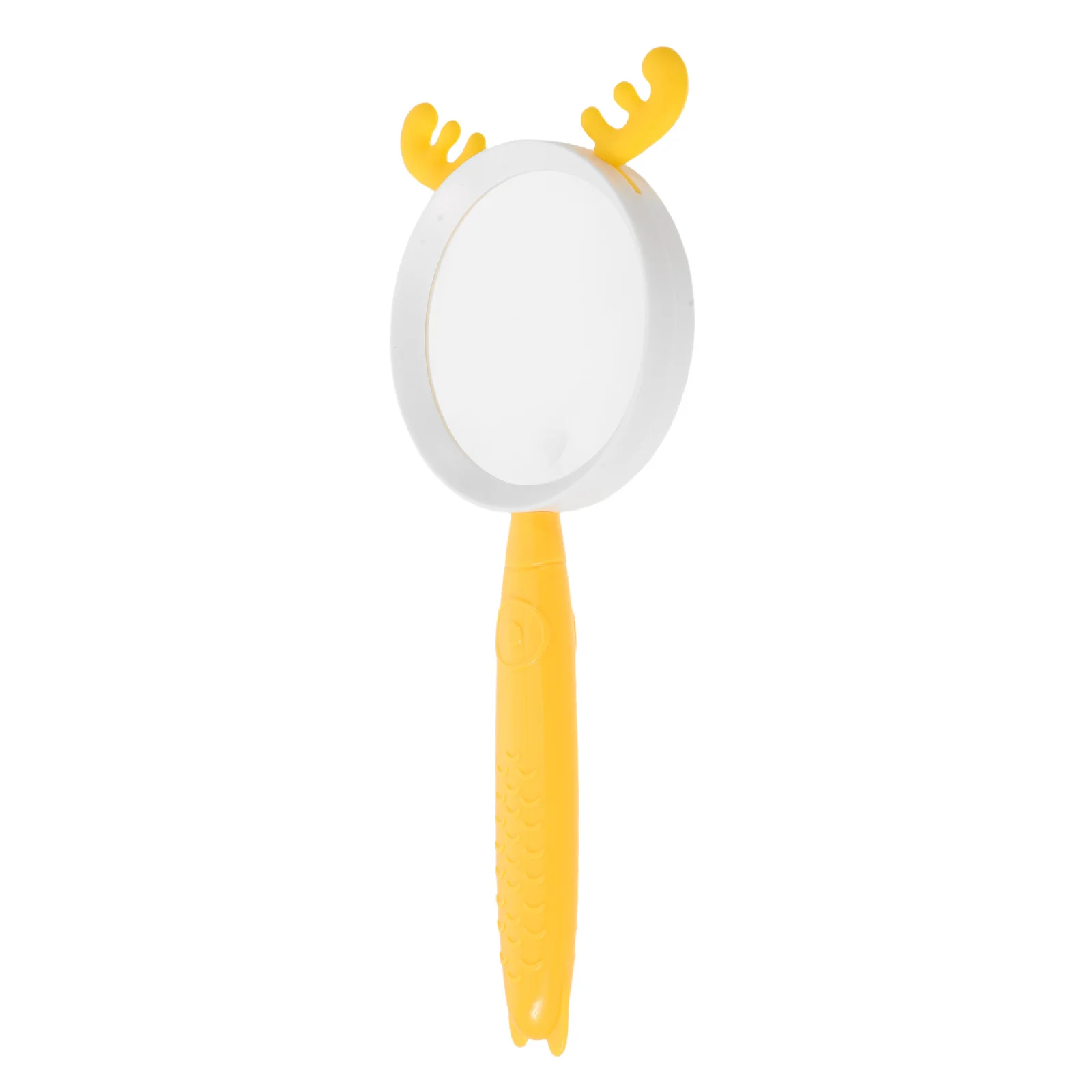 

3X Mini Magnifying Glass Cartoon Deer Portable Plastic Handheld Lens For Kids Science Experiments Outdoor Exploration Preschool