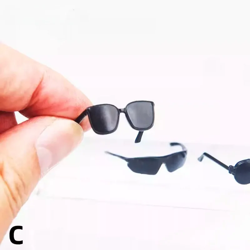 TYM155 1/6 échelle mâle/femelle mode soldat lunettes noires modèle accessoire pour 12 ''figurines de jouets corps poupées affichage décoration