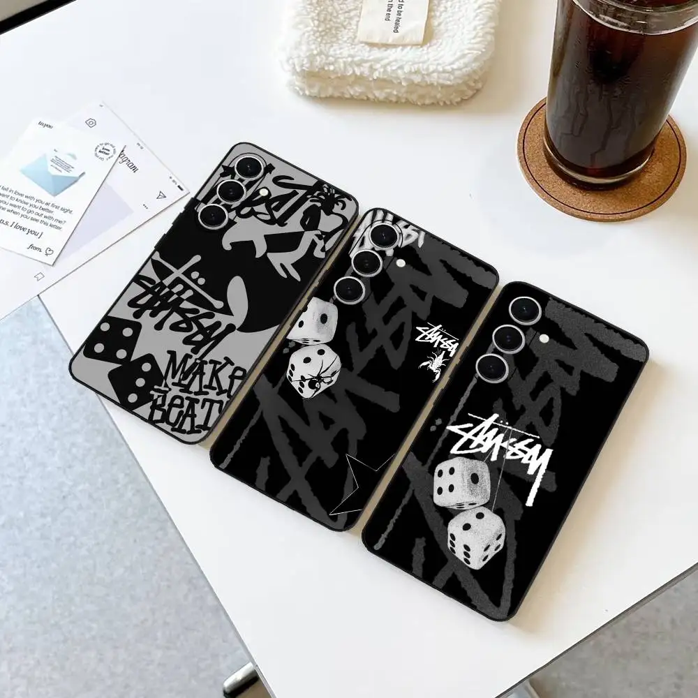 Чехол для телефона B-Billiard F-Fashion Brand N-Number 8 для Samsung S 24 Fe 25 Ultra Plus 20 Lite 21 30 22 23 24 22 Ultra 5G Fundas