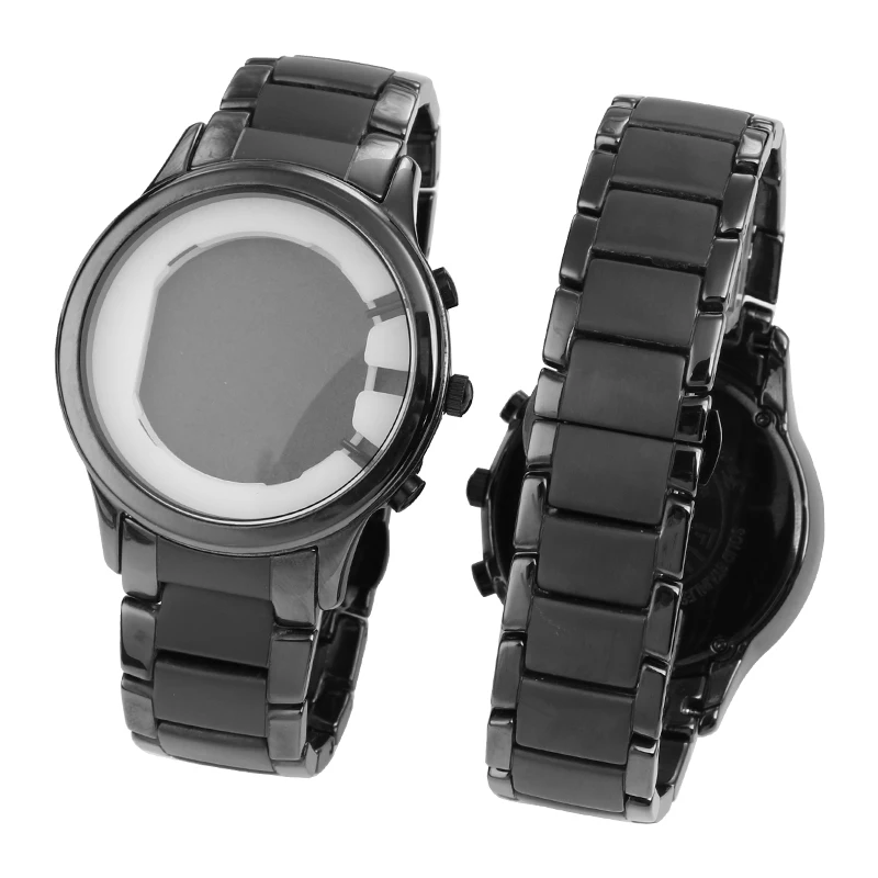 حزام ساعة سيراميك عالي الجودة لساعة أرماني AR1451 AR1452 AR1400 AR1410 AR1421 AR1440 ملحقات سوار ساعة رجالي