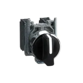 Brand New    XB4BD33 Selector switch metal black Ø22 3 positions stay put Fast delivery