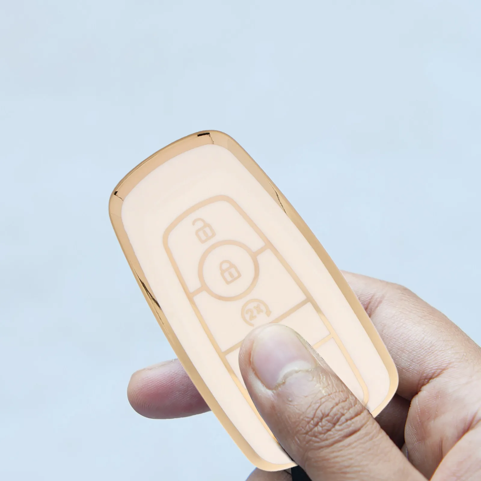 Key Fob Cover Car Key Sleeve Tpu Material Precision Fit Protection Against Wear Easy Installation Compatible with Most Auto