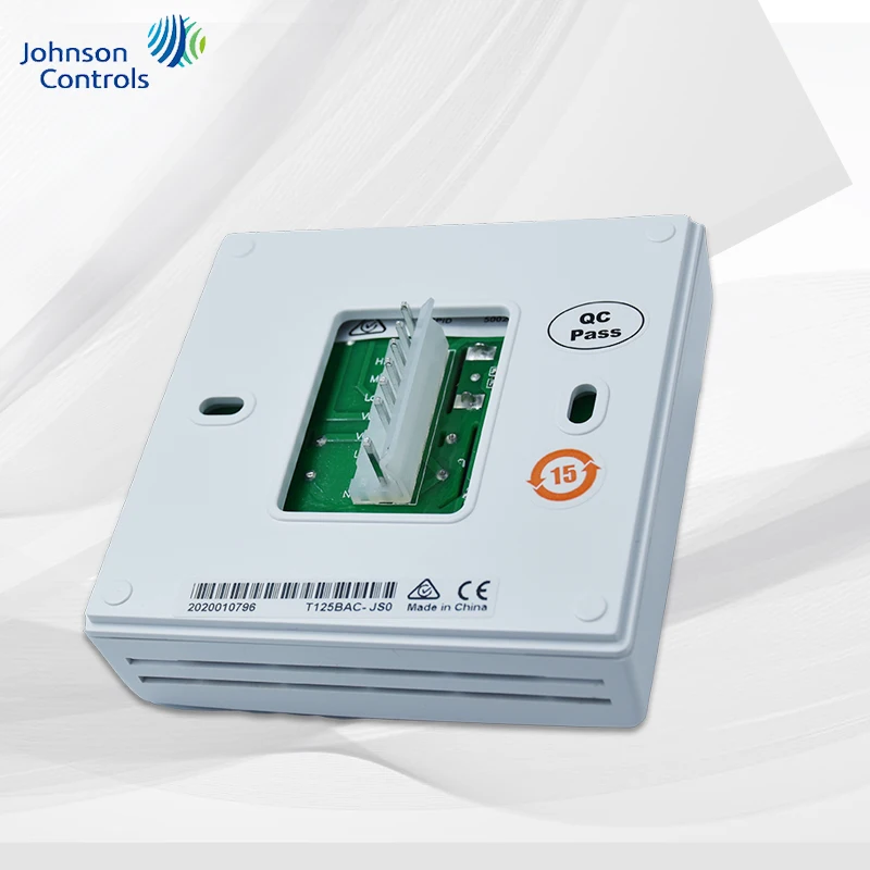 Imagem -04 - Controlador de Temperatura Fan Coil Unit Painel de Controle de Temperatura de Tubo T125bac-js0 ar Condicionado Central