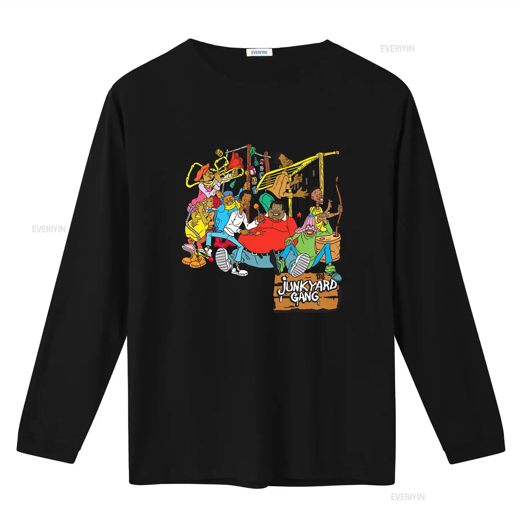 Vintage New York City Fat Albert The Junkyard Gang T Shirt Size M L vintage Washed Breathable Unisex fashion Comfortable