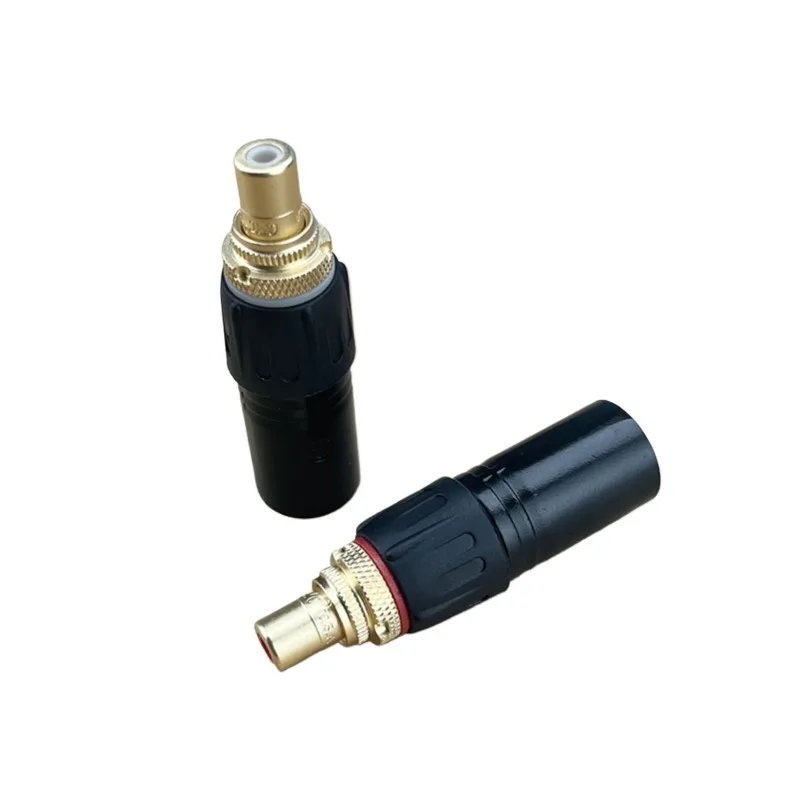 Audio Converter Adapter Hi Fi Grade High Fidelity Balanced To Female RCA Jack Accessory For HiFi Audio Amplifier Connection - view 4