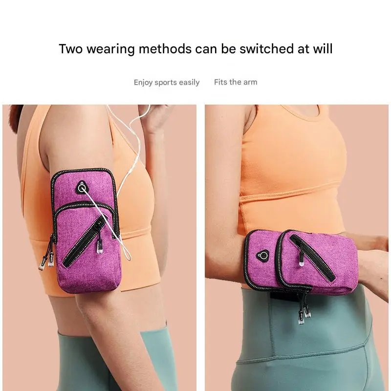 Waterproof Armband Phone Bag Universal For Iphone For Samsung For Huawei Outdoor Running Sport Phone Carry Bag With Secure Strap