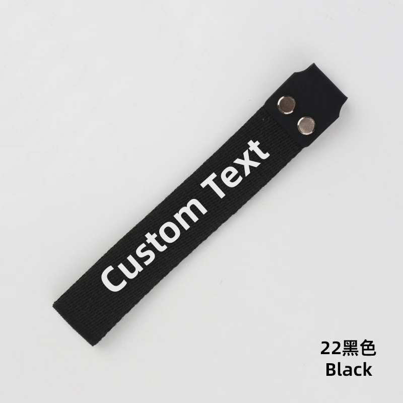 Custom Embroidered Keyboard Strap Wooting 60he Mechanical Keyboard Decoration Strip Custom Game keyboard decoration Tag Pendant