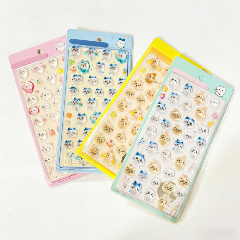 

2026 Stickers 3D DIY Scrapbook Laptop Decal Seal Stickers Scrapbook Party Favors Gifts,Exceedingly beautiful cartoon stickers