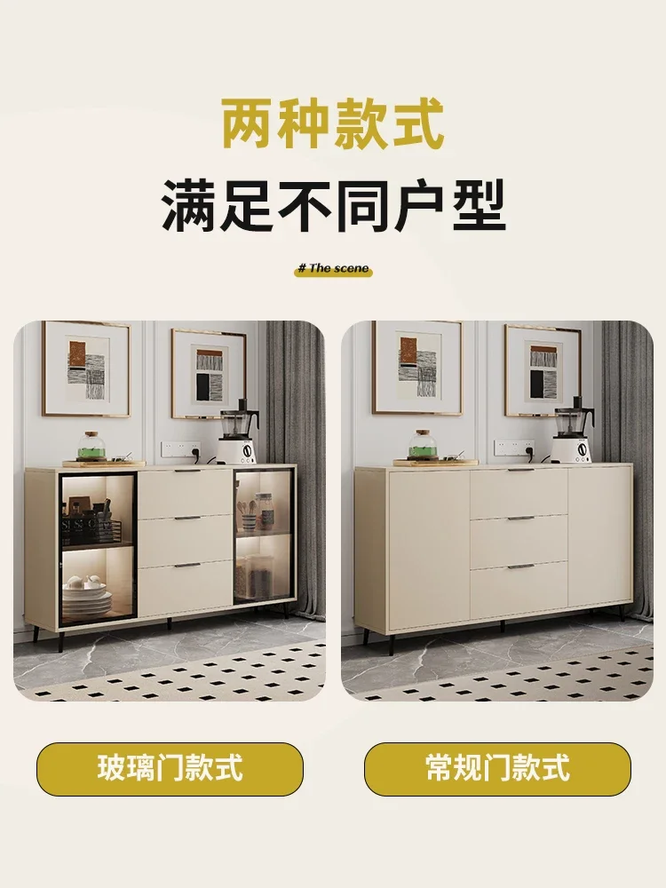 Kitchen Ultra-Thin Ultra-Narrow Wall Cabinet Household Small Apartment Cupboard Modern Minimalist Living Room Storage Cabinet