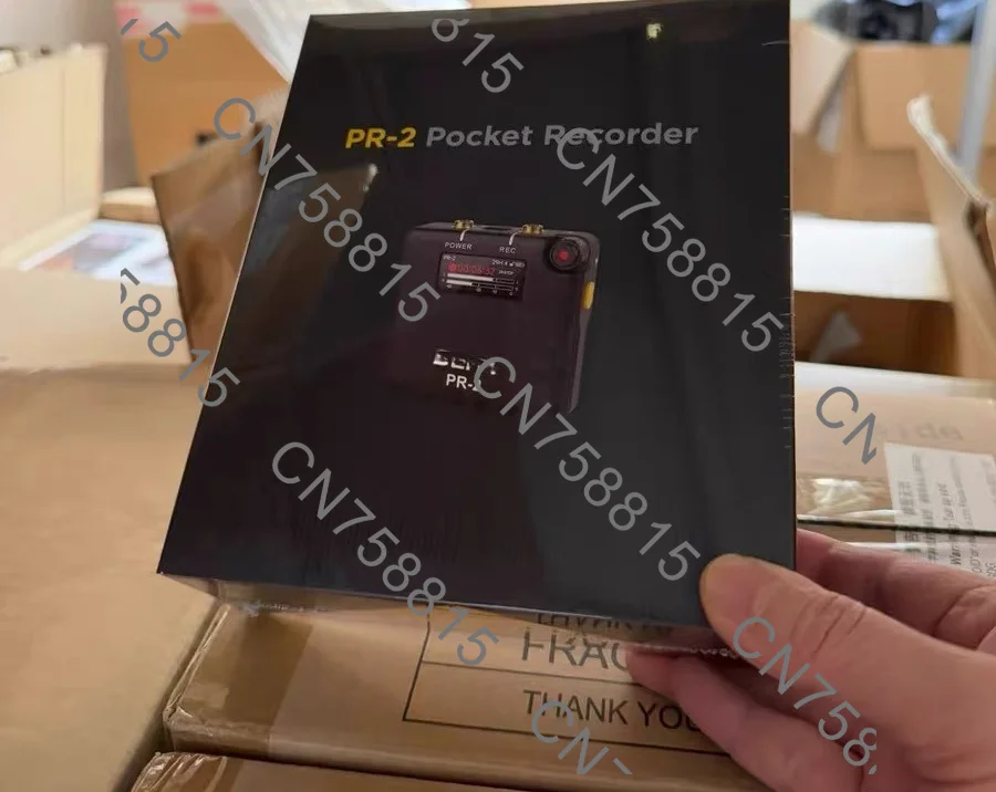 For Vlog Video DSLR Interview Recording Wedding，For Deity PR-2 Stereo Pocket Recorder with Lavalier Mic