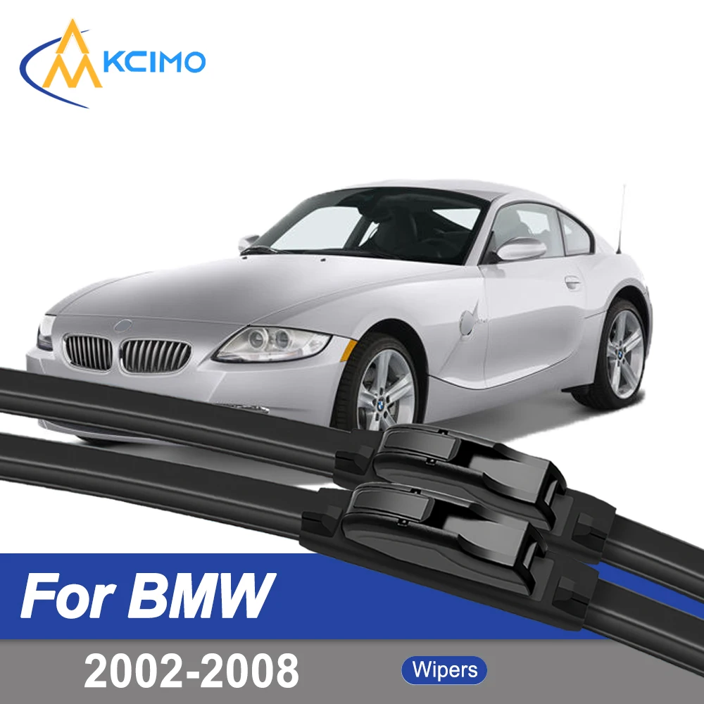 

Premium Rubber Durable Silent Front Windshield Wiper Blades 2pcs for BMW Z4 E85 E86 2002-2008