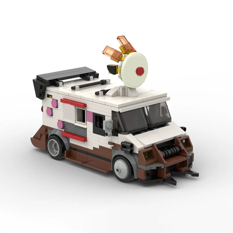 

448pcs MOC Sweet Tooth Ice Cream Truck City Champions Model Building Blocks Construction Toy Christmas Gifts DIY Creative Idea