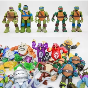 Teenages Mutan Ninja Turtles Versi Film Michelangelo Donatello Bergerak Bersama Action Figure Model Mainan Mengumpulkan Ornamen 8 angka kura-kura ninja mutan penjualan terbaik - №