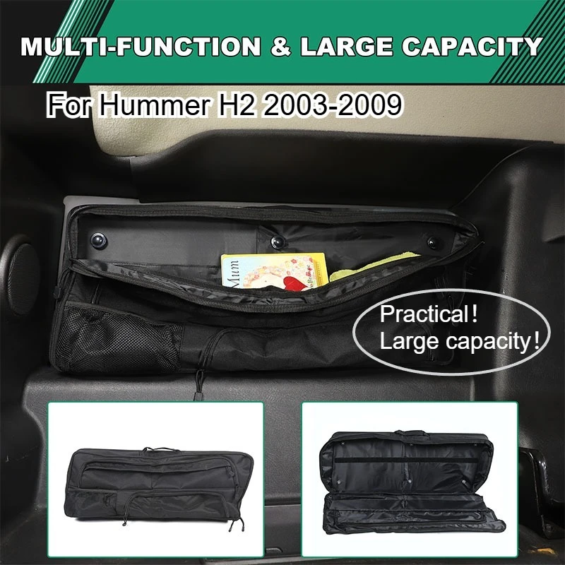 

Fit For Hummer H2 H3 2003 2004 2005 2006 2007 2008 2009 Car Trunk Right Side Storage Bag box Car Interior Accessories