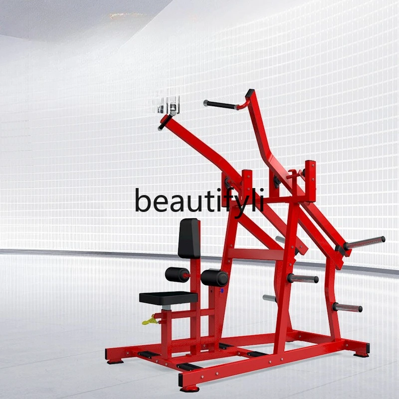 

Gym commercial external high back training machine, high down back strength training equipment material