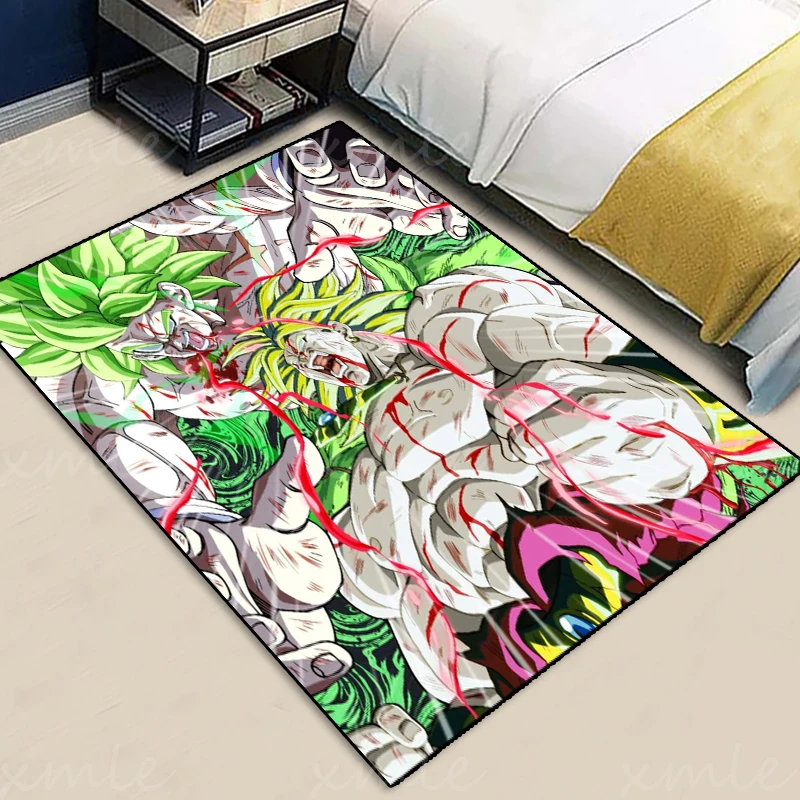 customized area rug anime dragon ball floor anti-slip mats bathroom kitchen bedroom home decor mat kid play carpets toy and gift