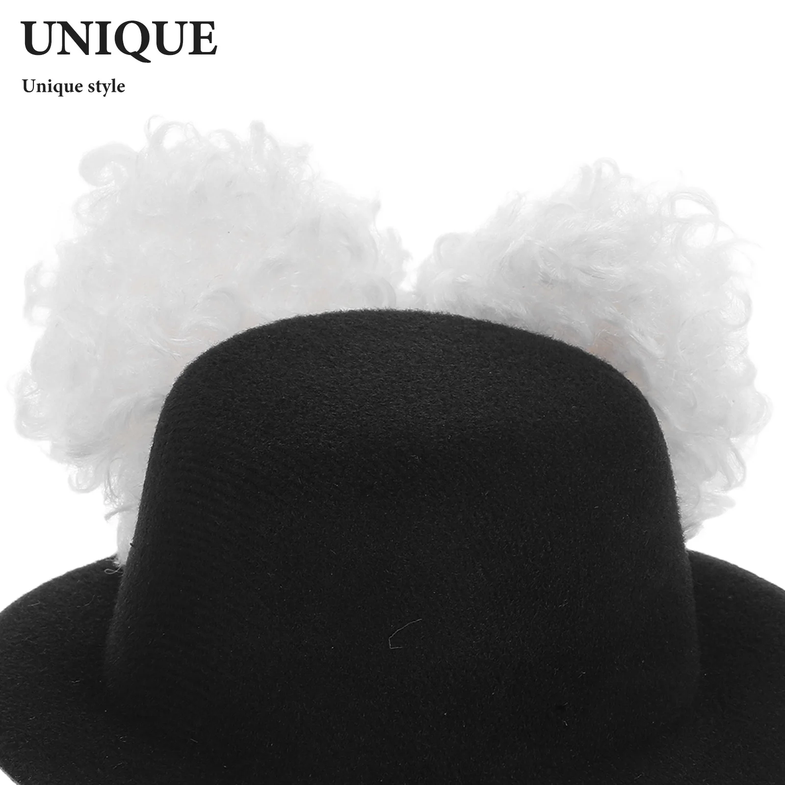 القوطية آذان الأرنب باريت قبعة صغيرة خمر مقلة العين مشبك شعر هالوين إكسسوارات الشعر زي للأطفال الفتيات