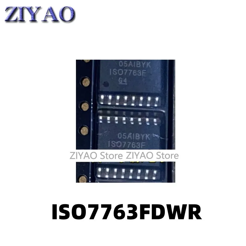 5PCS ISO7763FDWR ISO7763F SOP16 pin patch six channel digital isolator