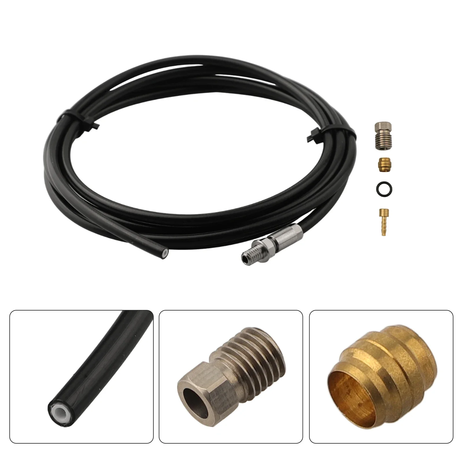 2M Bicycle Brake Hose Kit For MAGURA MT2/MT4 RACE With Oil Needle Olive Rubber Ring Bike AccessoriesCyclingSpareParts