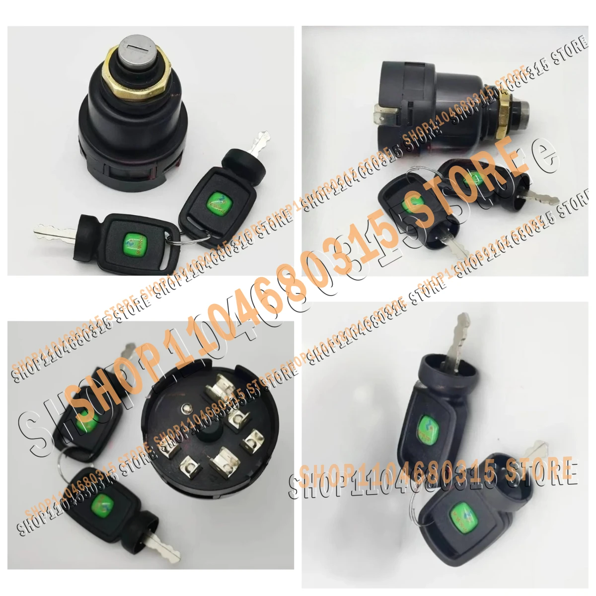 

Электрический замок зажигания для экскаватора Sunward SW60-210, высококачественные запчасти для стартера с ключом