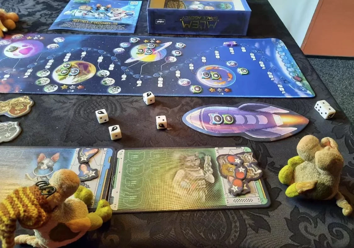 Mlem-スペース代理店ボードゲーム、2〜6人のプレーヤー、家族、パーティー、楽しいテーブルゲーム、友達のエンターテインメント、戦略ゲーム