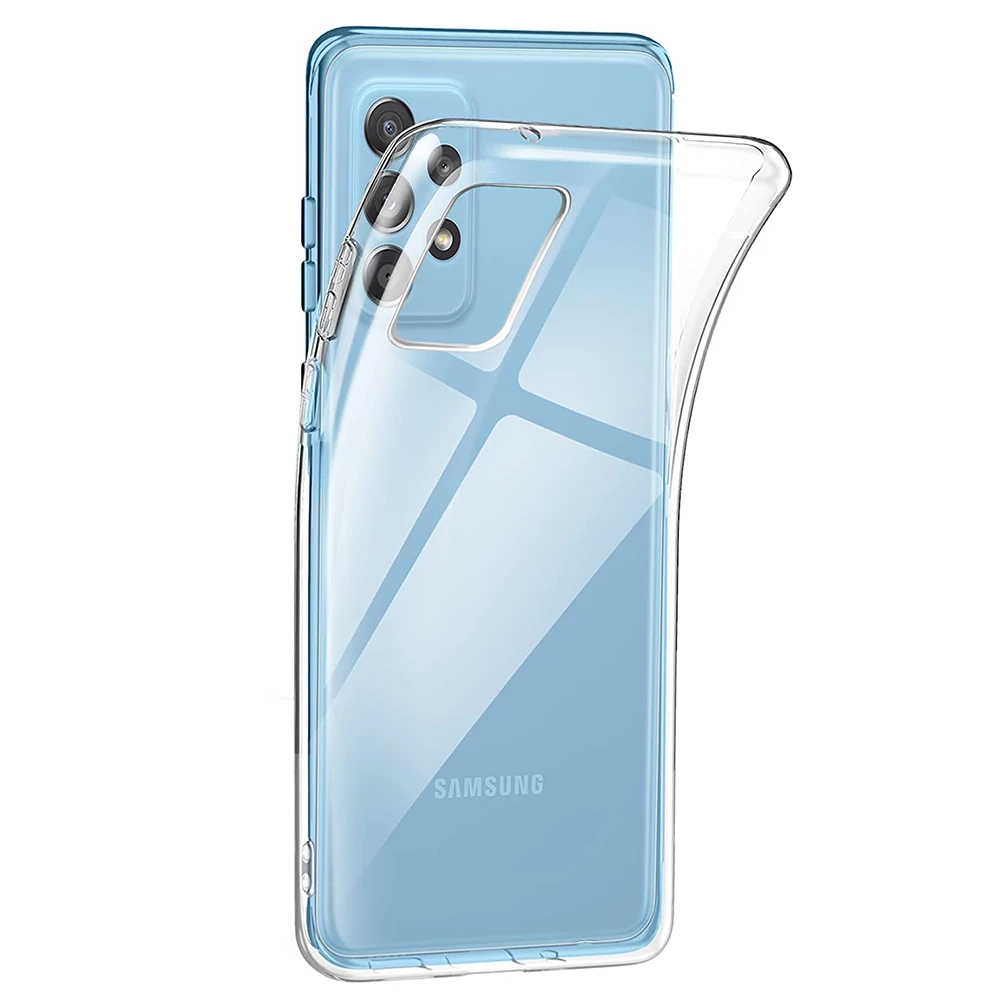 Ultradünne, klare Handyhülle für Samsung Galaxy A13 A23 A33 A53 A73 A12 A22 A32 A42 A52 A72 5G Silikon transparente Schutzhüllen – Detail 6