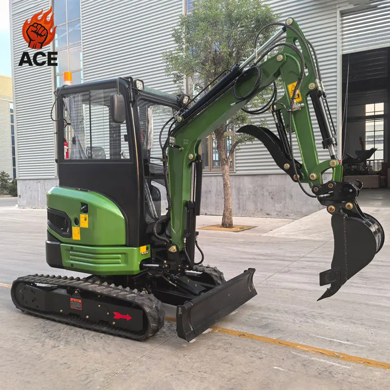 

free shipping mini Digger bagger kubota diesel engine mini excavator 2.7 ton full hydraulic mini excavator with hammer customize