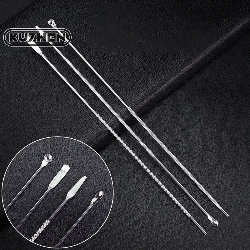 Stainless Steel Ear Spoon Ear Shovel Ear Wax Pick Curette Earwax Removal Picker Earpick Cleaner Tool For Kids Adults Health Care