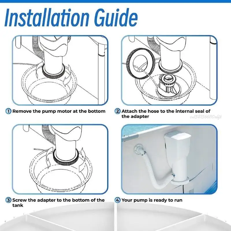 27RB محولات مضخة سكايمير بلاستيك مضخات سكايمير تغطية غطاء الصرف المقشدة