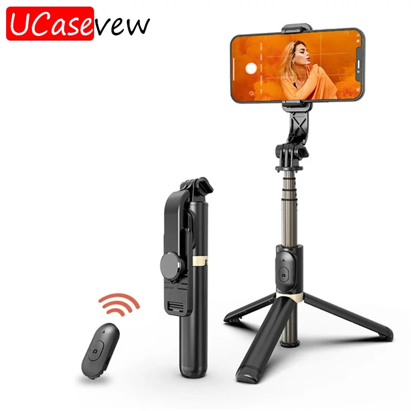 

Монопод-штатив для селфи с беспроводным Bluetooth-пультом, мини, выдвижной, 360° ° Вращающийся держатель для смартфонов с подсветкой