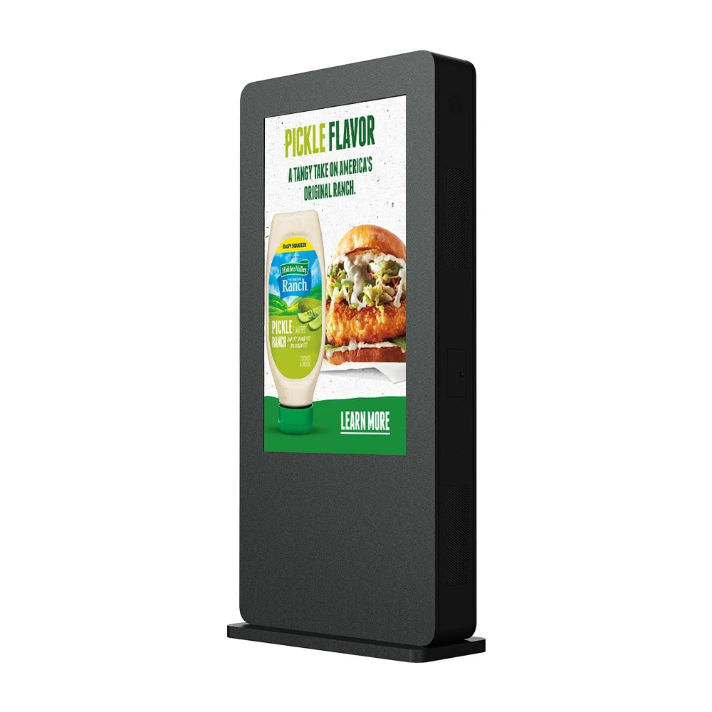 

Floor Standing Wifi Network Kiosk Outdoor Waterproof Screen Digital Signage Display 43 Inch Outdoor Advertising Player