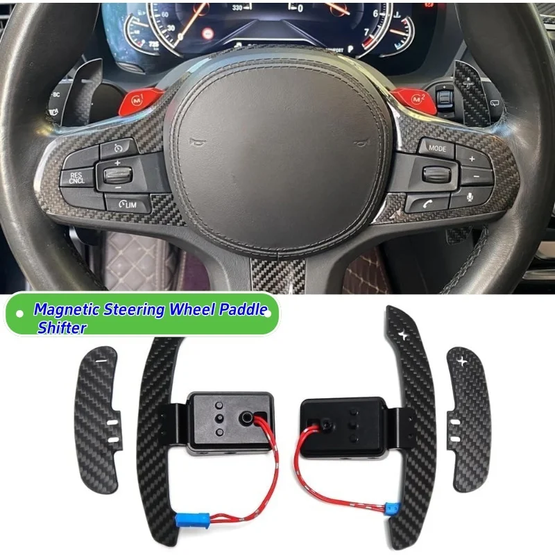Magnetic Steering Wheel Paddle Shifter For BMW M2 M3 M4 G87 G20 G30 G80 G82 G01 G05 G07 F15 F80 F82 F87 F30 Z4 G29 F30 G22 X3 X