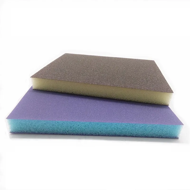 1/2/5pc 80-220Grit High Quality Polishing Sanding Sponge Block Pad Sandpaper Assorted Grit Abrasive Tool Gray/Blue Sanding Discs