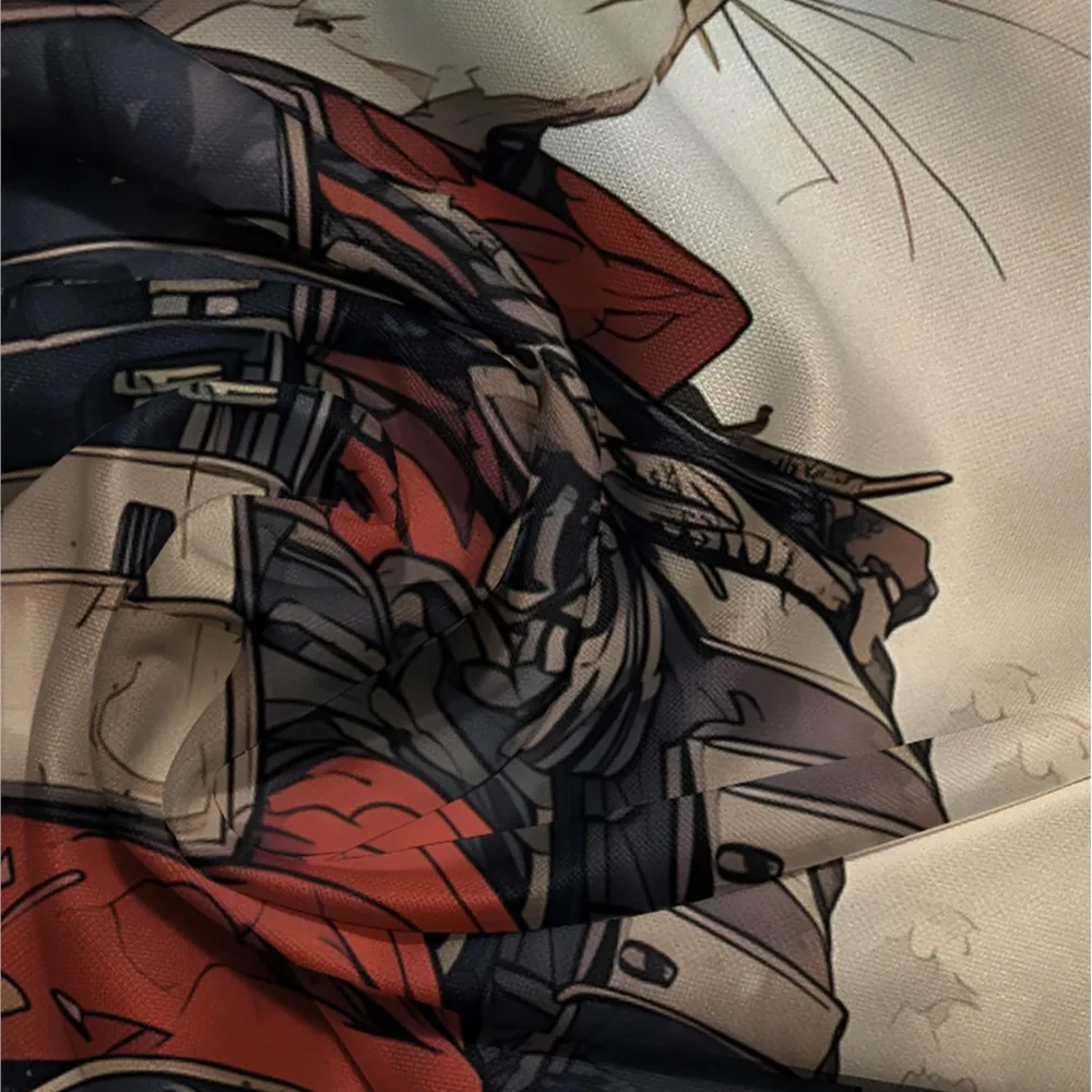 هوديي جديد عصري ثلاثي الأبعاد للكبار بتصميم نمط قطة محارب رواية، سويت شيرت بقلنسوة بأكمام طويلة مع جيوب للارتداء اليومي #5