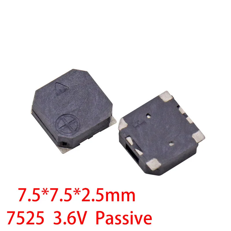 10PCS/LOT SMD Buzzer 5020 7525 8530 1230 9032 Magnetic MINI Passive Piezo Buzzers 3V 3.6V 5V Loudspeaker Electronic