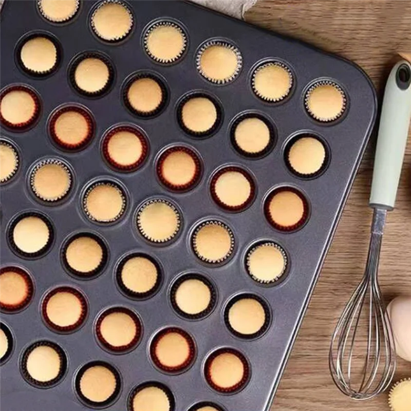 

Cupcake PanCupcake Pan Cake Mold Mini Round Cupcake Pan Tray Baking Mould Bakeware Sheet Kitchen Accessory 48‑Cup Cake Pan