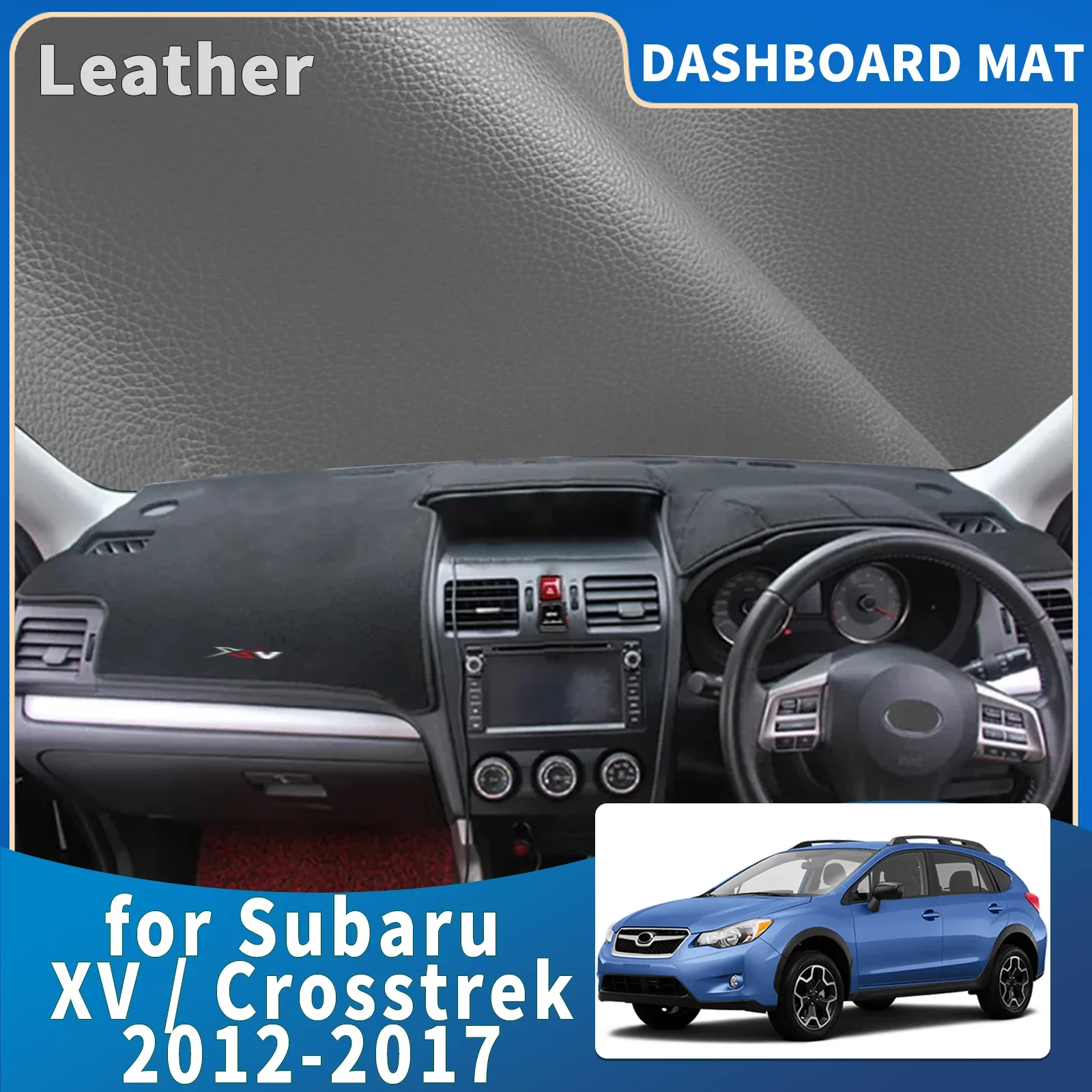 

Подходит для Subaru XV Crosstrek 2012-2017: Защитный коврик-накладка на приборную панель, аксессуары, солнцезащитный коврик DashMat