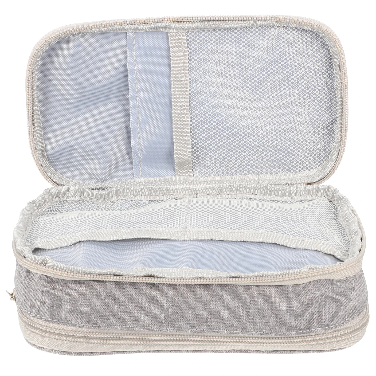 

Nylon Pencil Case Large Capacity Portable Pen Pouch School Supplies Organizer Zipper Pencil Bag Multi Function Student Accessory
