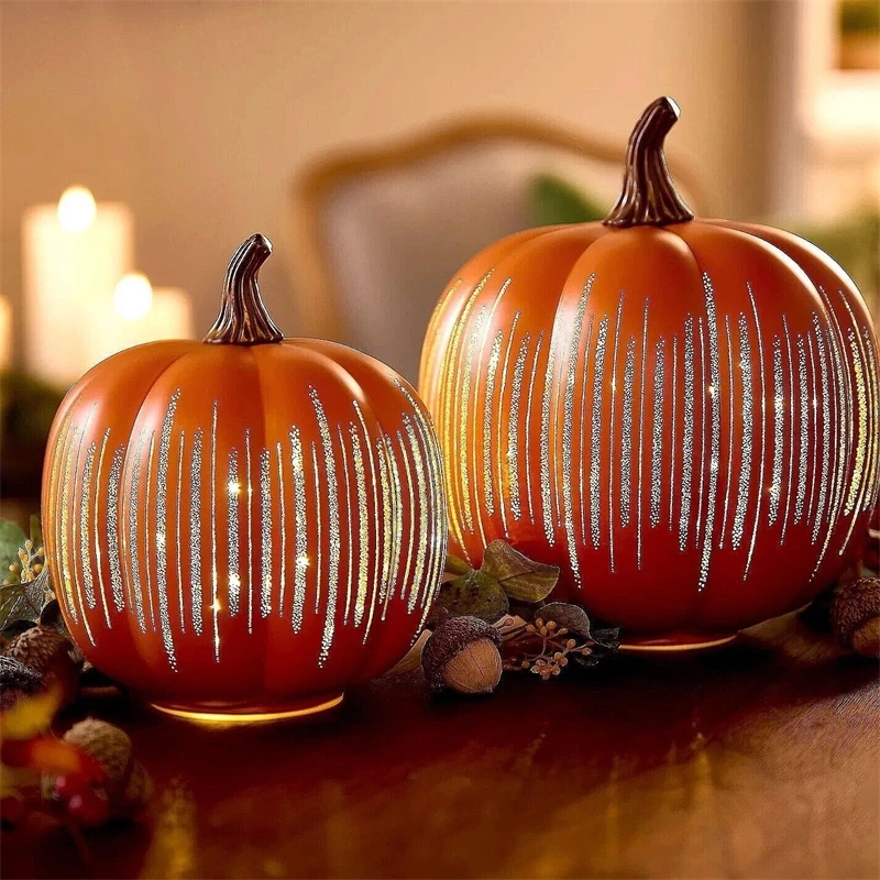 

Pumpkin Orange 15x17cm Halloween Punk Ghost Gothic European Style PVC Pumpkin Home Festival Unisex Decoration Birthday Gifts New