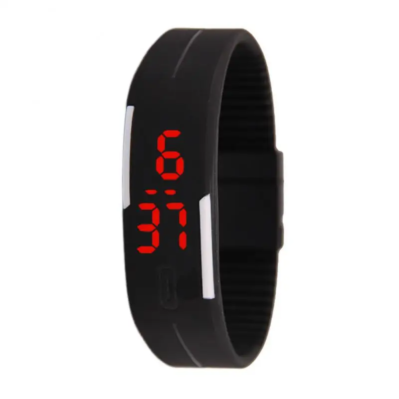 Women Men LED Digital Watch Couple Fitness Sports Watch Children\'s Watches Fashion Student Electronic Wristwatches