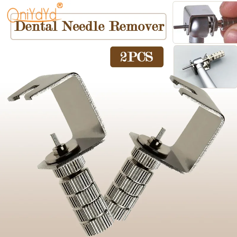 2Pcs Dental Needle Remover Wrench Bur Removal Tool Suitable for Standard High Speed Handpiece