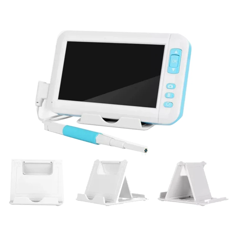 

HD 1080P Ear Otoscope Inspection Camera 3.9MM Len Wifi USB 4.3Inch Screen Display 6 Leds Digital Endoscope Ear Cleaner
