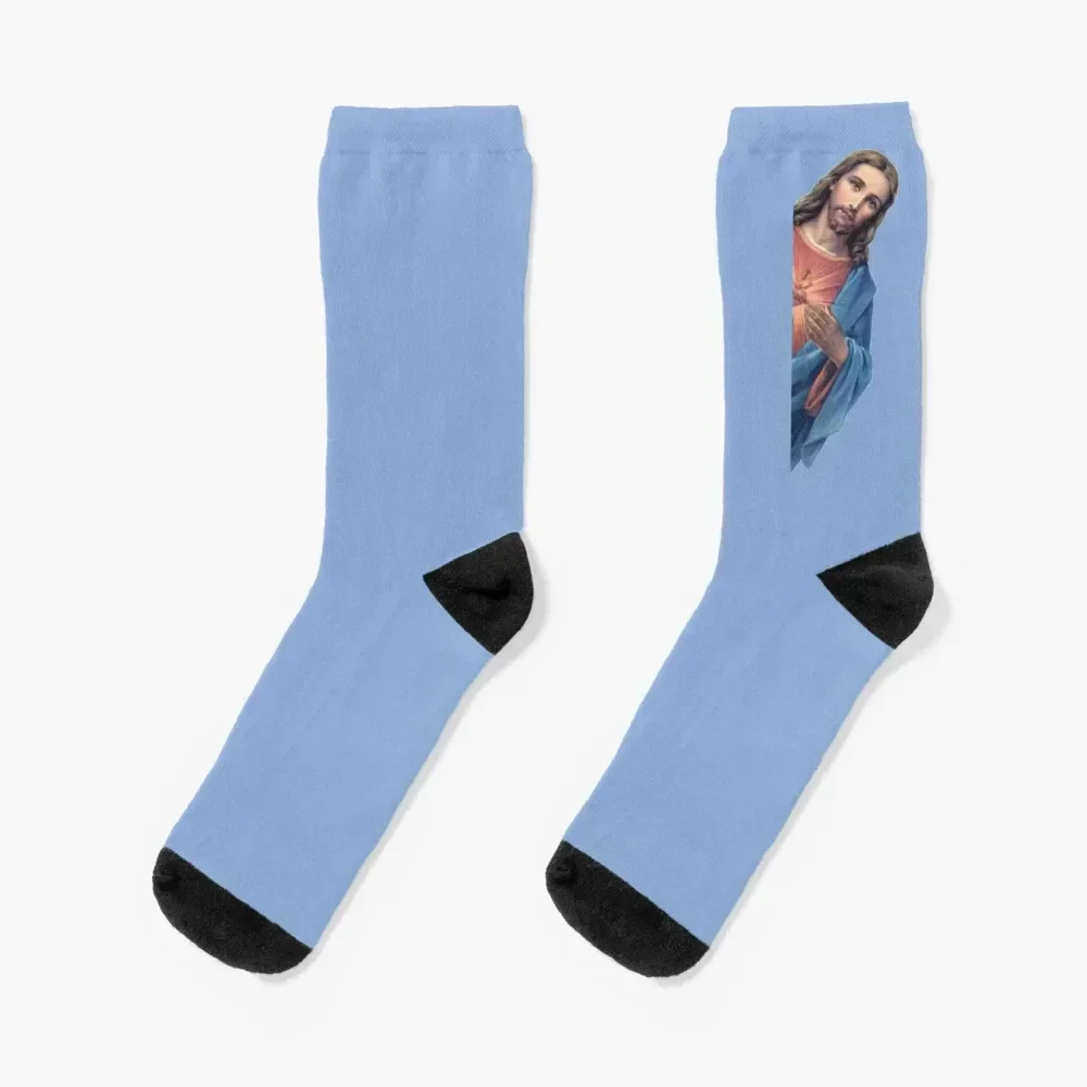 

Jesus is watching you - meme Socks Lots compression new in's Men Socks Luxury Brand Women's