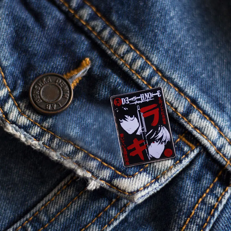 مذكرة الموت مذكرات بروش شارة أنيمي الملحقات