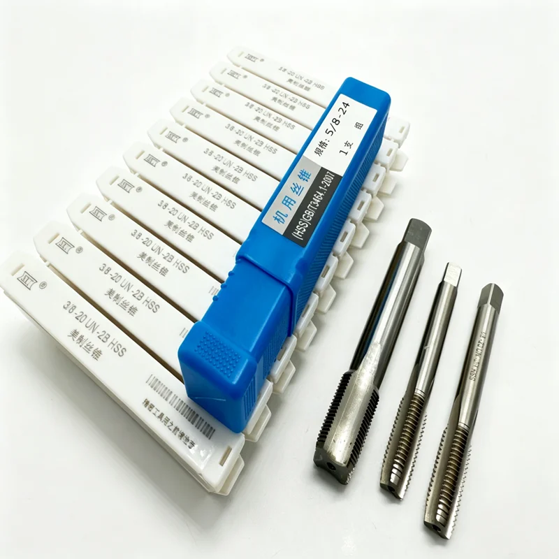 0-80 4-40 6-32 8-32 9/64 7/32 3/16 1/4 5/16 3/8 HSS American Standard Straight Groove Tap , Machine tool thread tapping tool