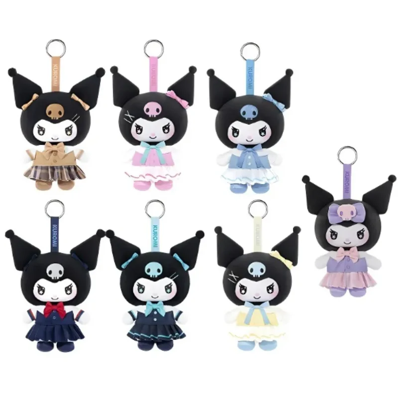 

Оригинальные персонажи Sanrio, серия школьной жизни, слепая коробка, кавайные куклы, коллекционные модные игрушки, брелок, подвеска, орнамент, подарки