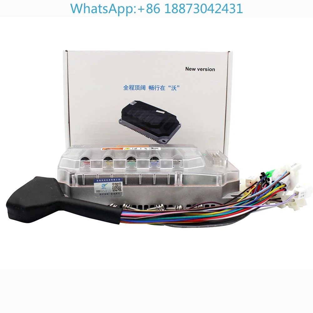 DKYS top width electric motorcycle DK72350 sine wave transparent controller mute 72V120A new product.