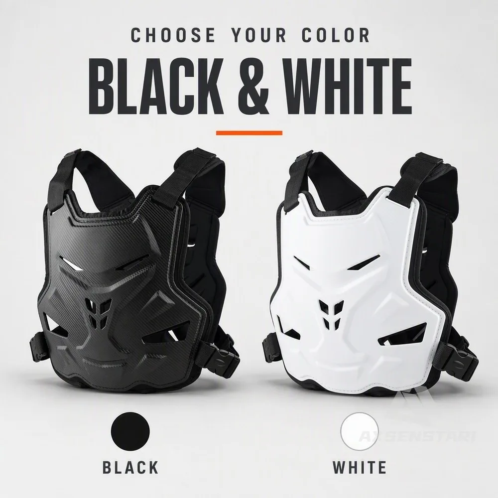 Motorcycle Body Armor Chest Protector Motocross CE Off-road Racing Anti-Fall Protective Gear Roost Protection Riding Equipment