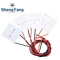 TZT TEC1-12705 Thermoelectric Cooler Peltier TEC1-12706 TEC1-12710 TEC1-12715 40*40MM 12V Peltier Elemente Module