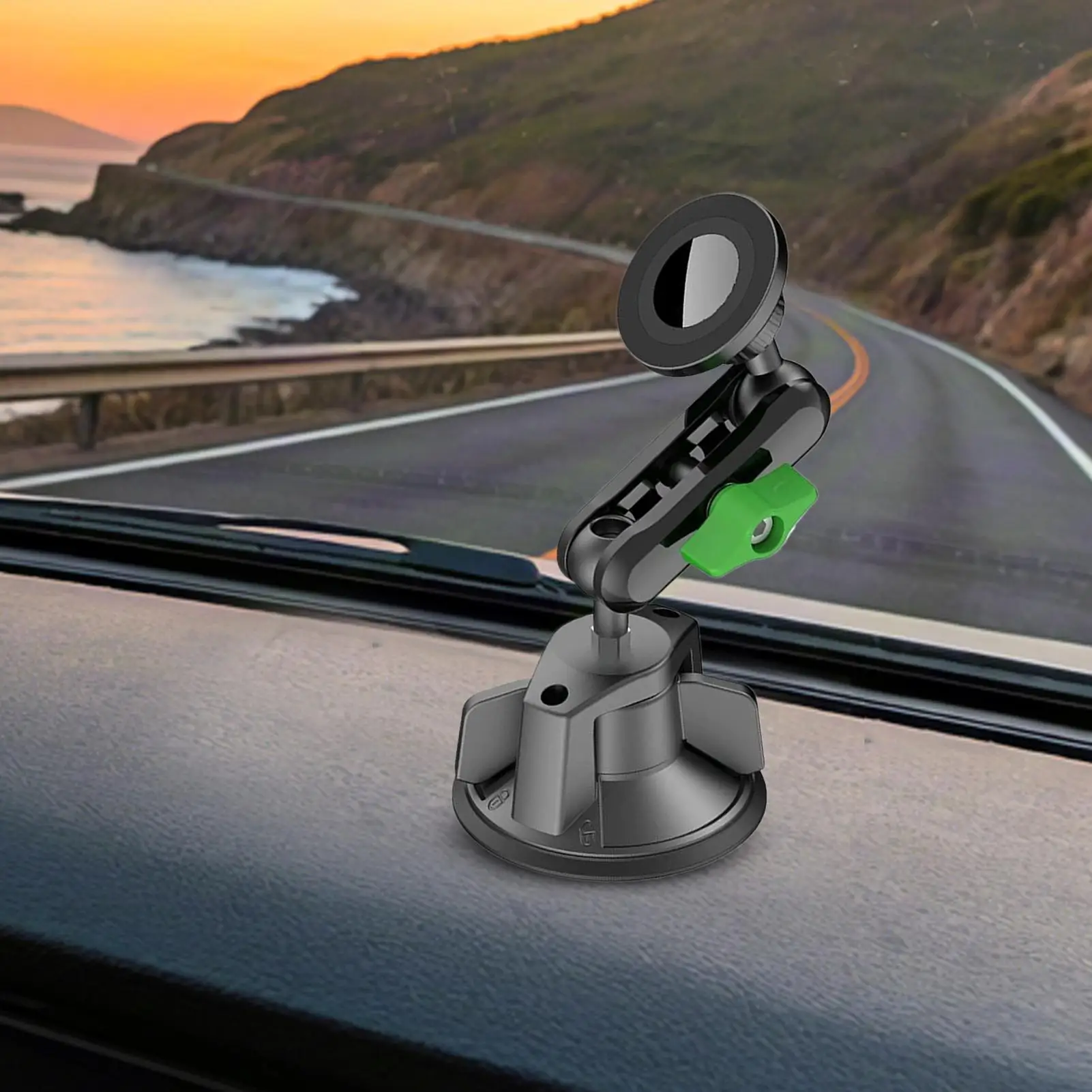 Магнитный держатель для телефона 360, регулируемый вакуумный магнитный держатель для телефона, регулируемое крепление, автоматические внутренние принадлежности для вентиляционного лобового стекла